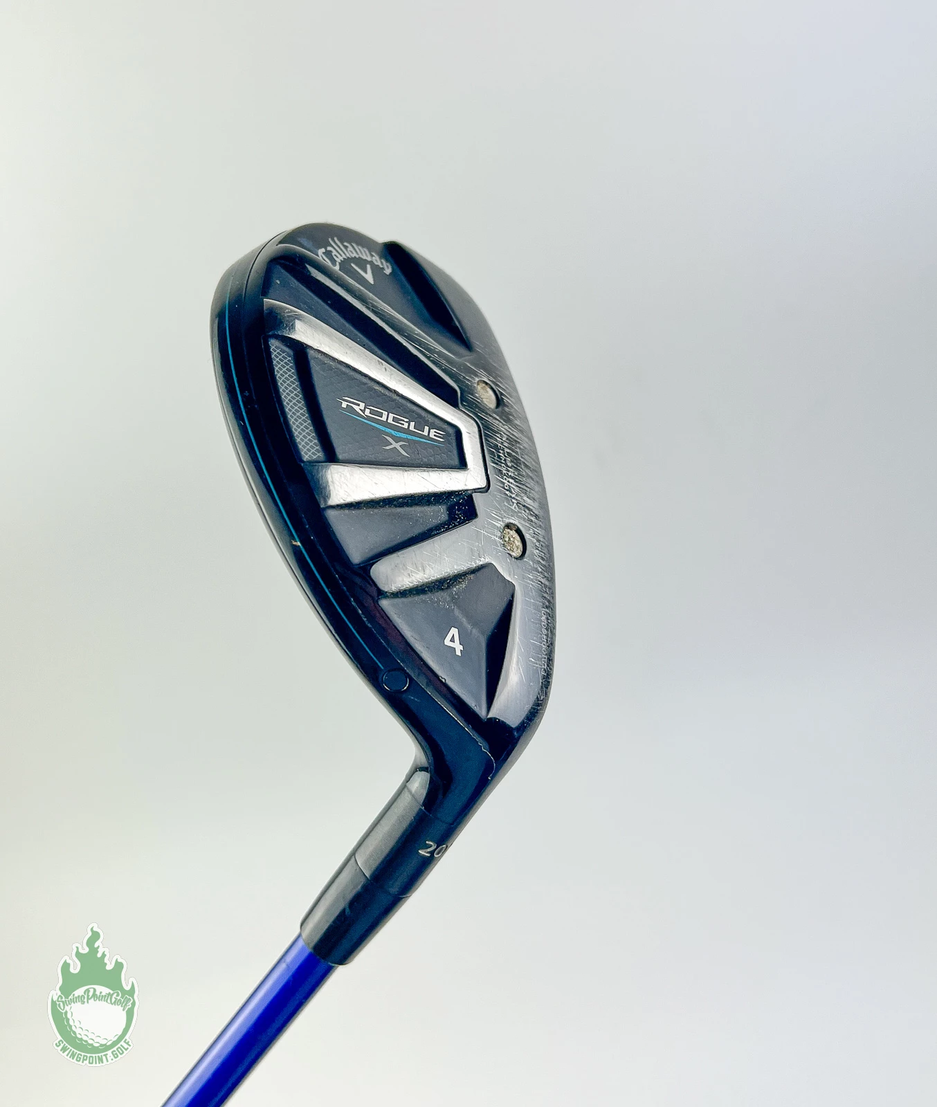 Used Callaway Rogue X 4 Hybrid 20* Tour AD YS+ 85g Stiff Graphite Golf Club - Image 2