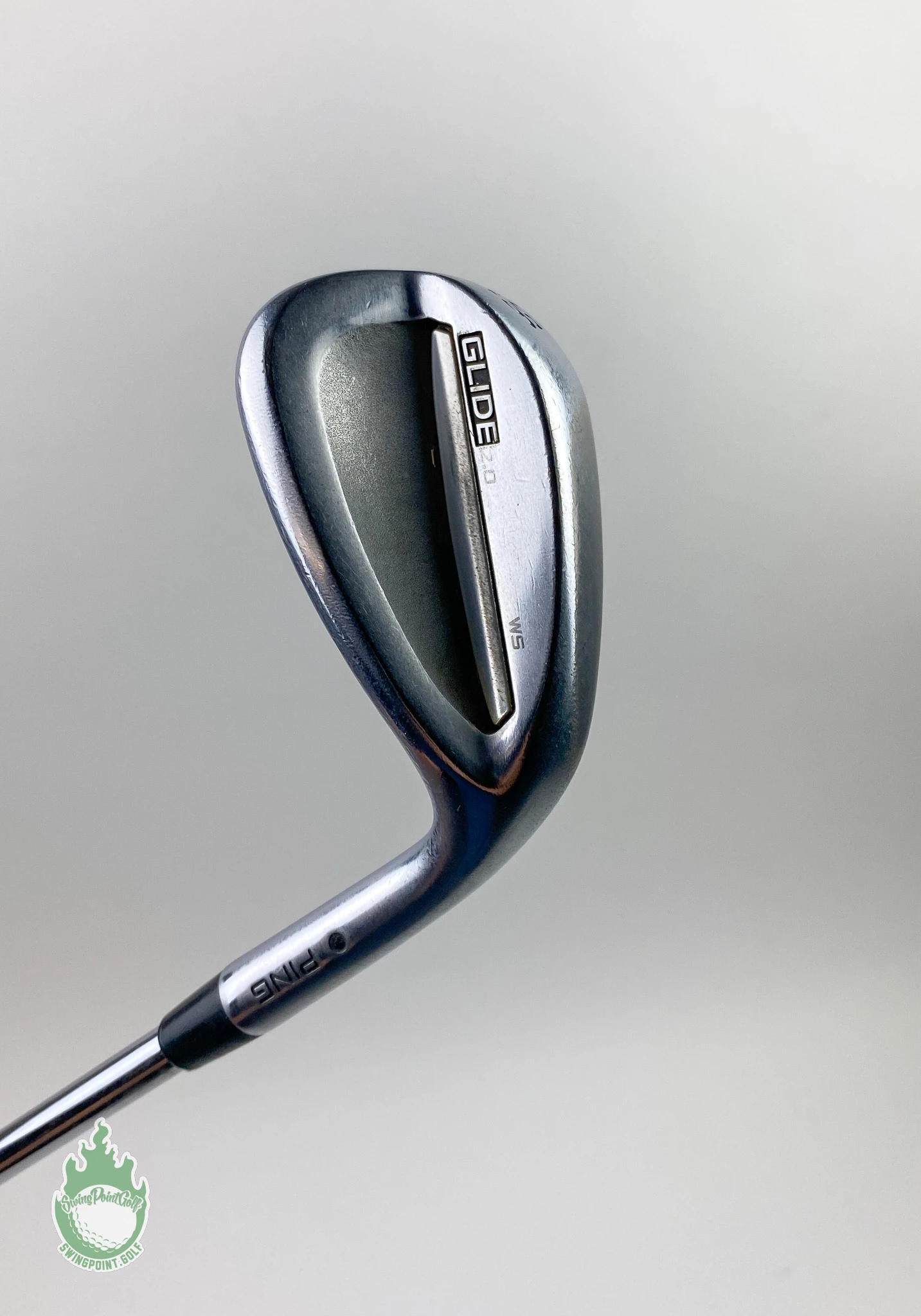 Used RH Ping Black Dot Glide 2.0 WS 56*-14 AWT 2.0 WedgeFlex Steel Golf Club