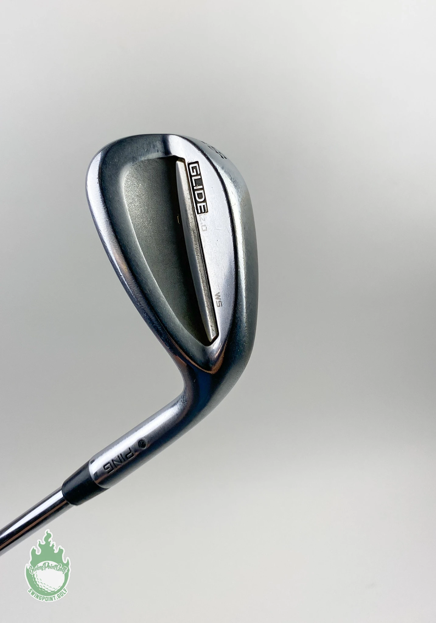 Used RH Ping Black Dot Glide 2.0 WS 56*-14 AWT 2.0 WedgeFlex Steel Golf Club - Image 3