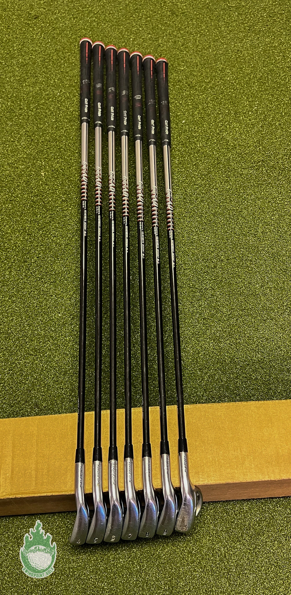 Used Callaway APEX Forged CF16 Irons 4-PW Tour AD 85g Regular Graphite Golf Set - Image 10