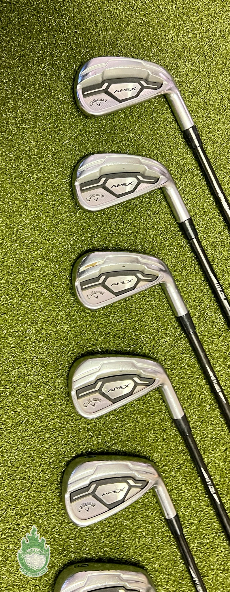 Used Callaway APEX Forged CF16 Irons 4-PW Tour AD 85g Regular Graphite Golf Set - Image 9