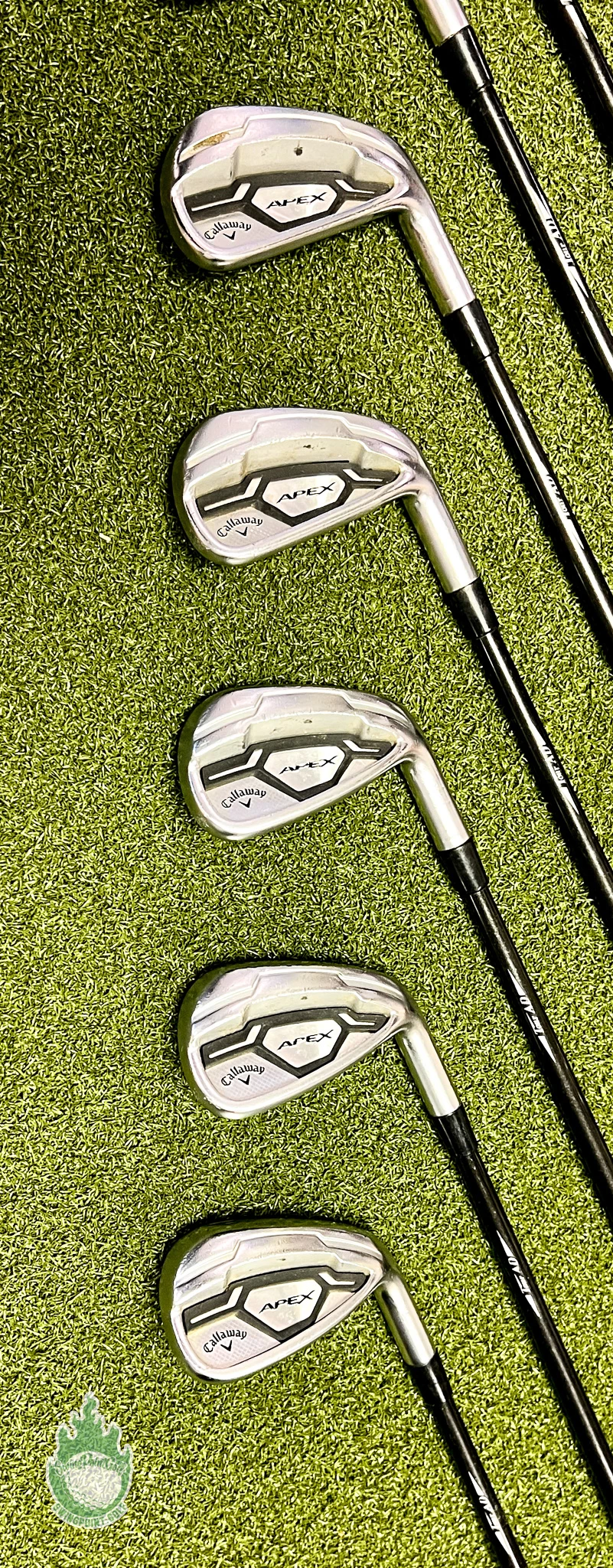 Used Callaway APEX Forged CF16 Irons 4-PW Tour AD 85g Regular Graphite Golf Set - Image 8