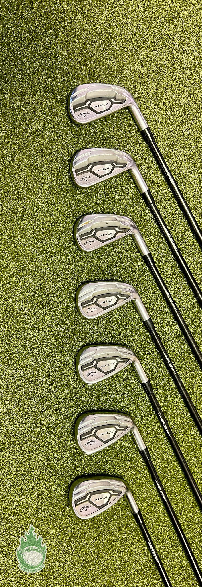 Used Callaway APEX Forged CF16 Irons 4-PW Tour AD 85g Regular Graphite Golf Set - Image 7