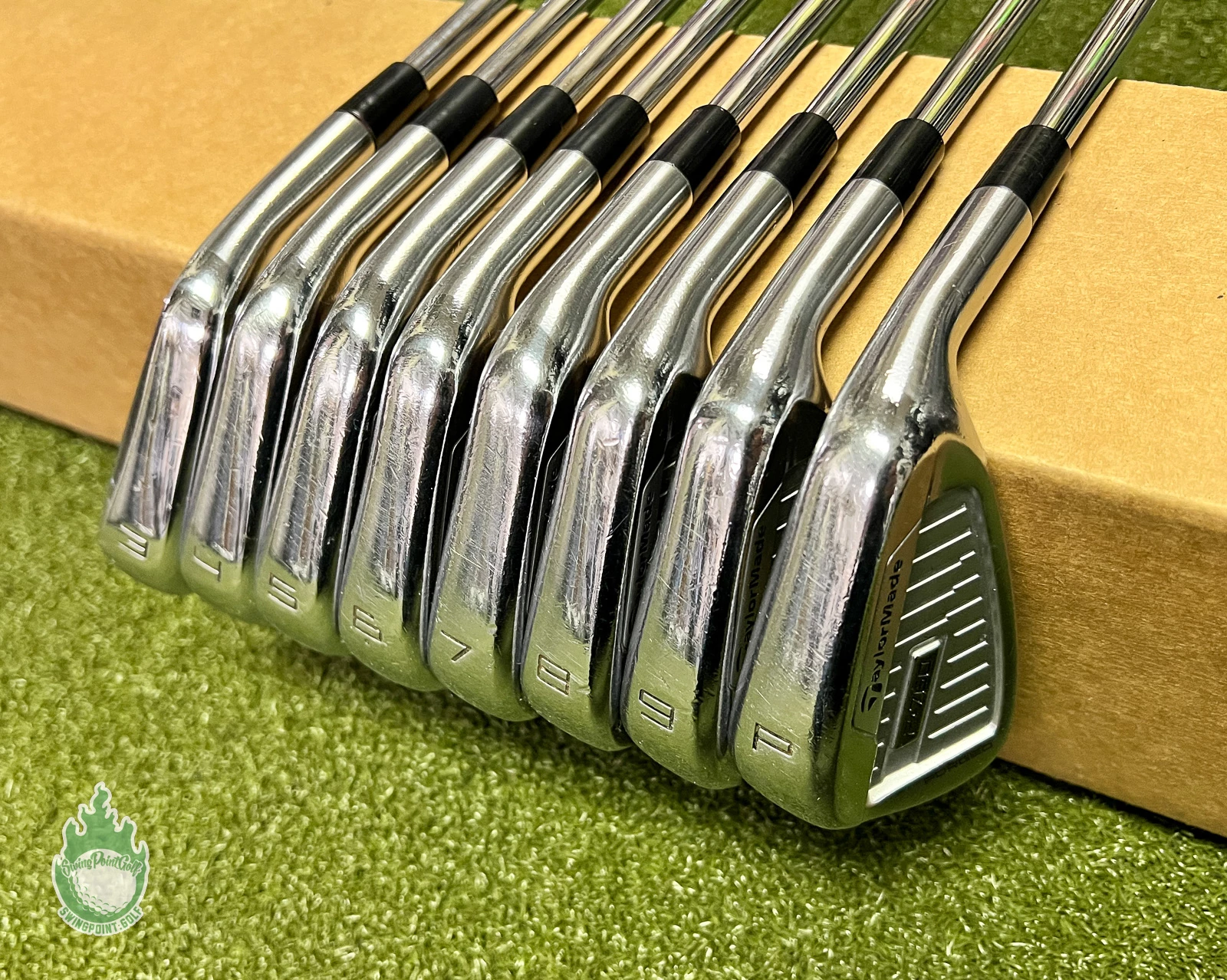 Used TaylorMade P-760 Forged Irons 3-PW Modus3 Tour 105g Stiff Steel Golf Set