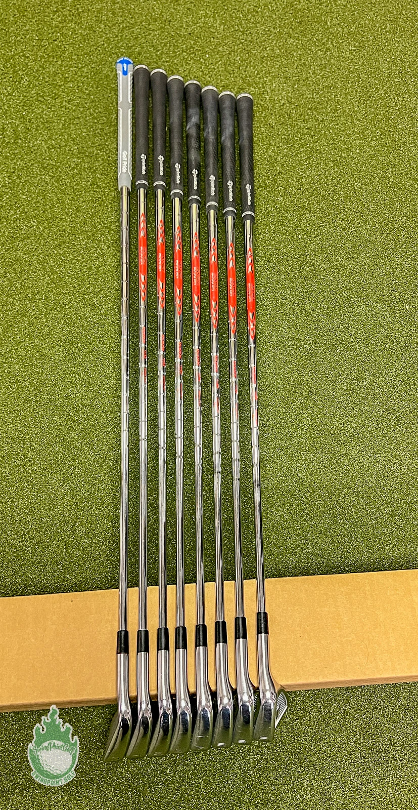 Used TaylorMade P-760 Forged Irons 3-PW Modus3 Tour 105g Stiff Steel Golf Set - Image 4