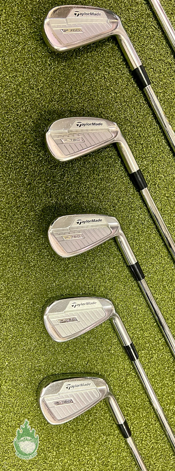 Used TaylorMade P-760 Forged Irons 3-PW Modus3 Tour 105g Stiff Steel Golf Set - Image 6