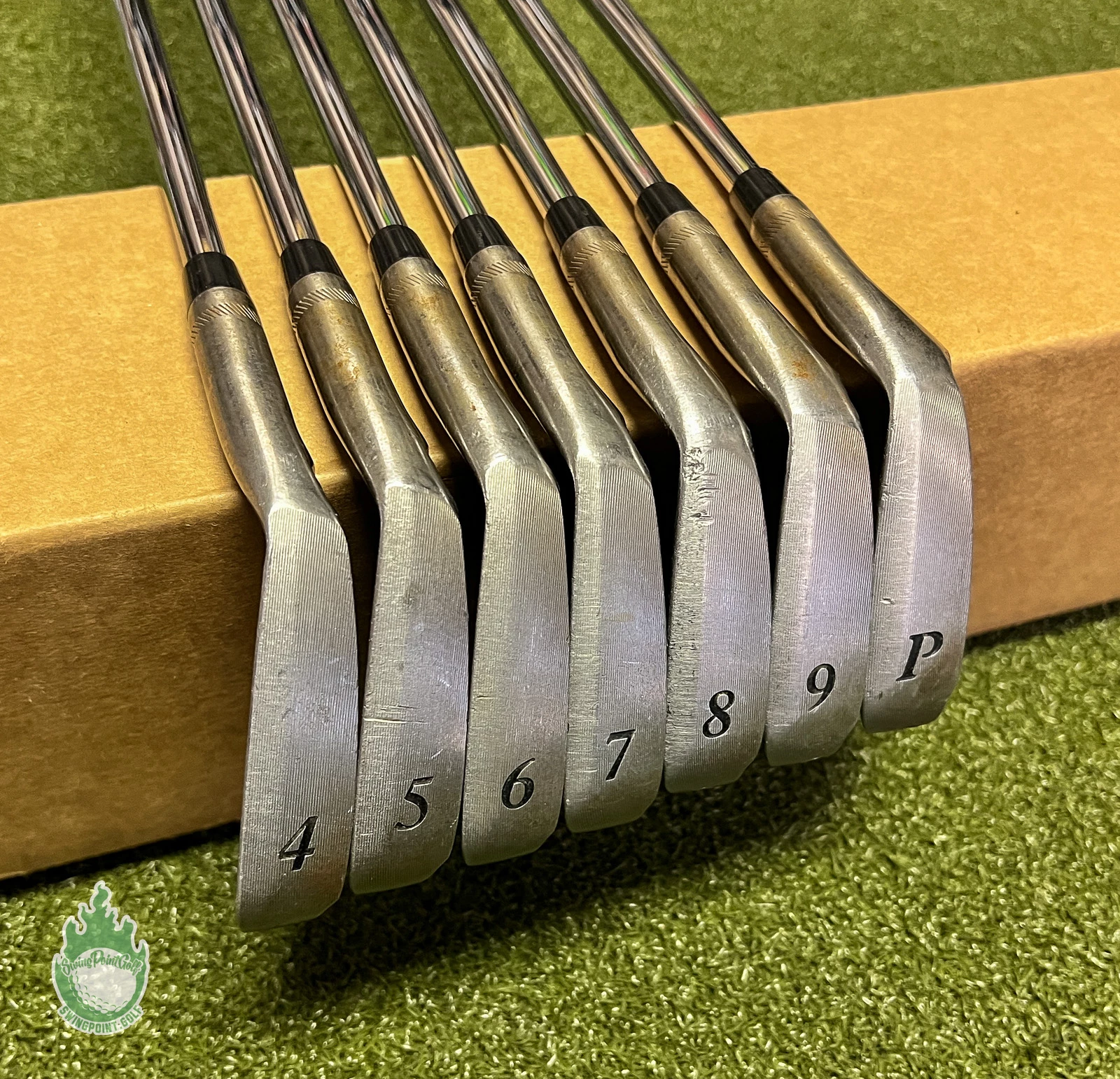 Used RH Sub 70 659-TC Forged Irons 4-PW Tour 120g X-Stiff Flex Steel Club Set - Image 2