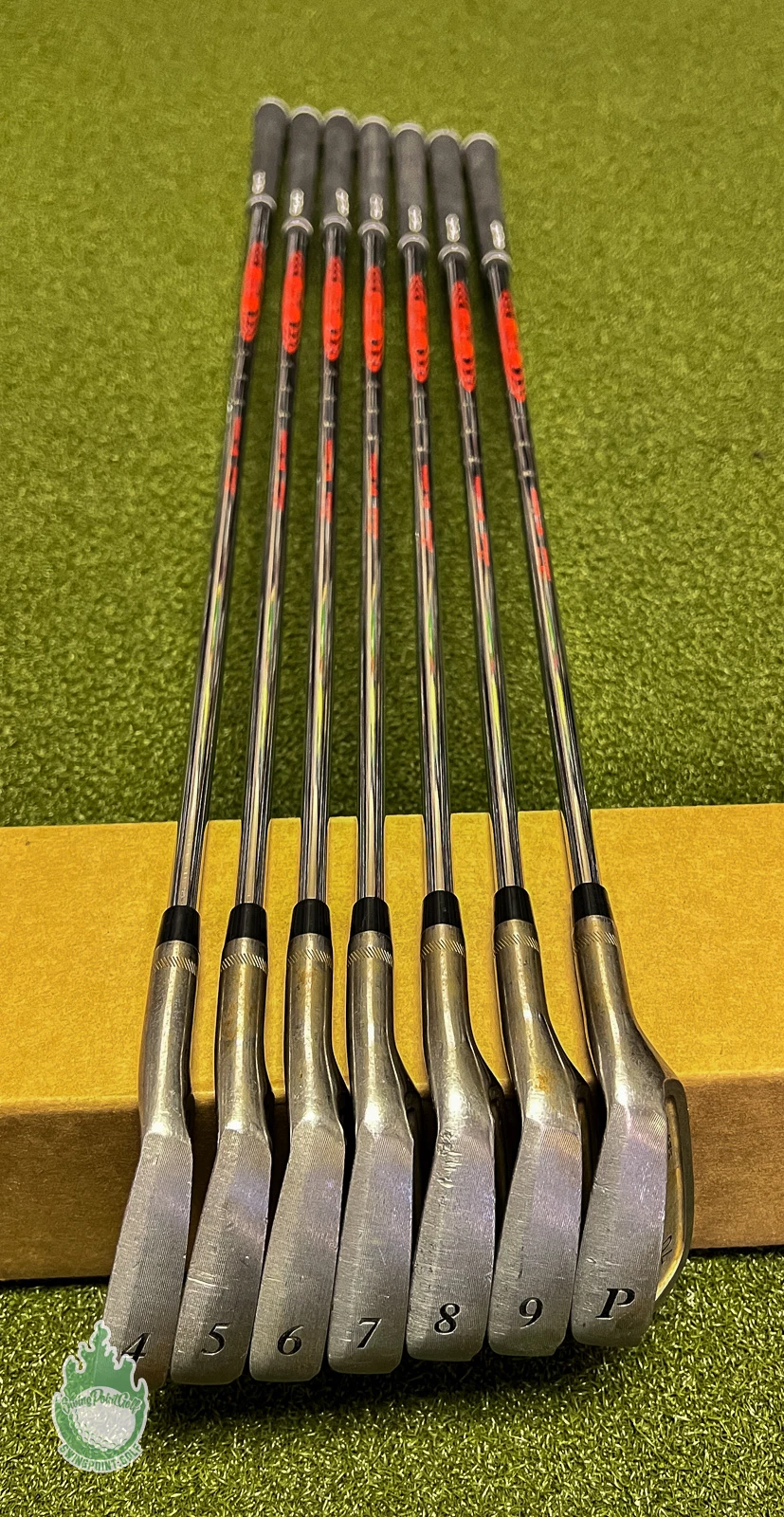 Used RH Sub 70 659-TC Forged Irons 4-PW Tour 120g X-Stiff Flex Steel Club Set - Image 3