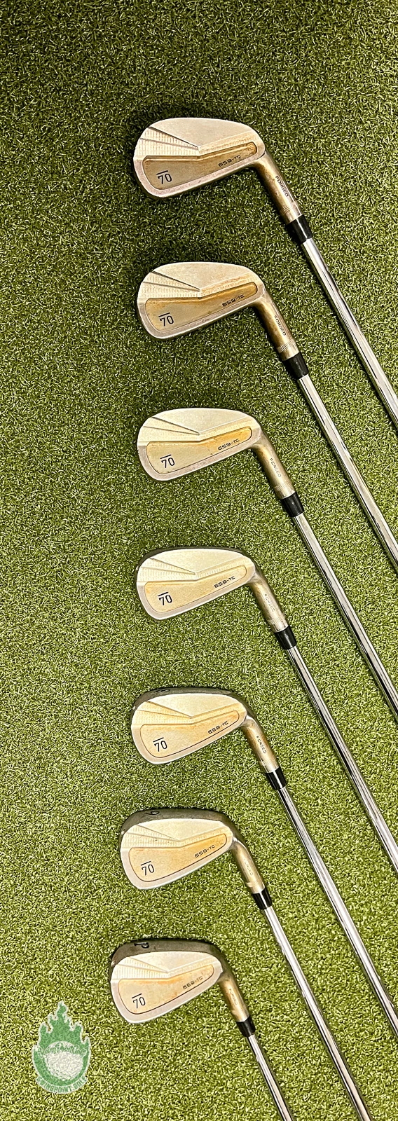 Used RH Sub 70 659-TC Forged Irons 4-PW Tour 120g X-Stiff Flex Steel Club Set - Image 7