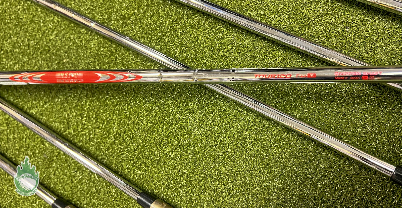 Used RH Sub 70 659-TC Forged Irons 4-PW Tour 120g X-Stiff Flex Steel Club Set - Image 11