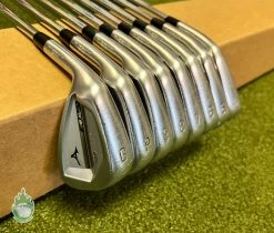 Used LH Mizuno JPX 921 SEL Irons 4-PW/GW Tour 125g Stiff Flex Steel Golf Set