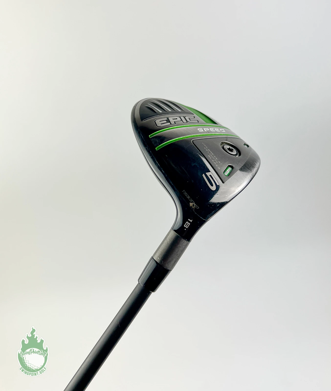 Used 2021 Callaway EPIC Speed Fairway 5 Wood 18* CYPHER 5.0 50 Senior Golf Club