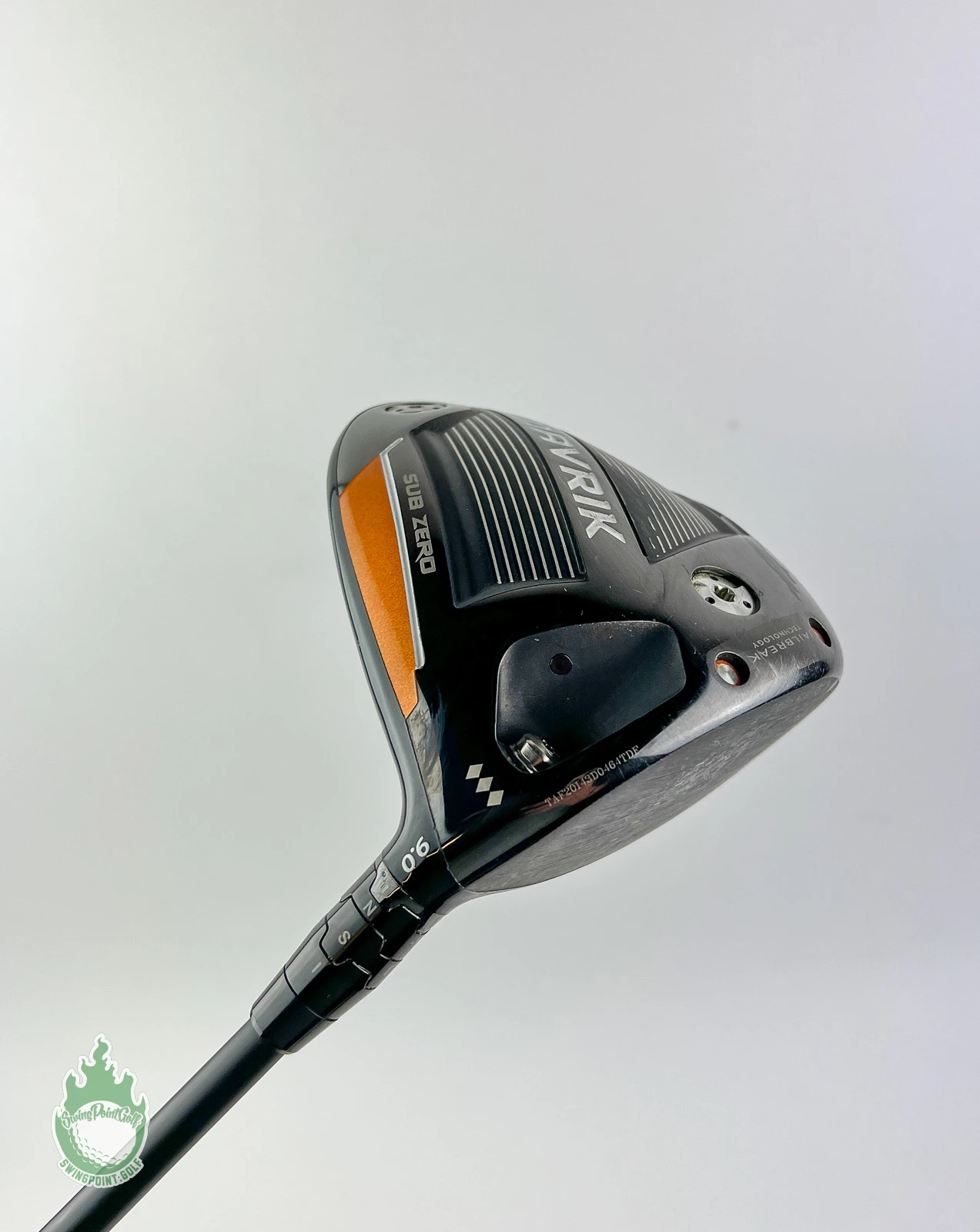 Used Tour Issue TA Callaway Mavrik Sub Zero Triple Diamond Driver 9* X-Stiff - Image 2