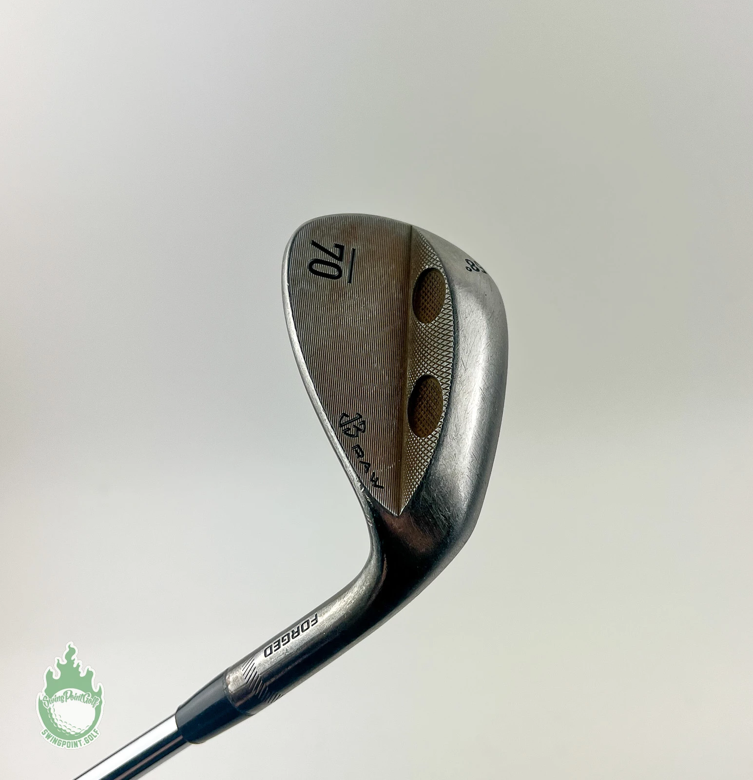Used Right Handed Sub 70 JB Raw Forged Wedge 58* X-Stiff Flex Steel Golf Club - Image 2