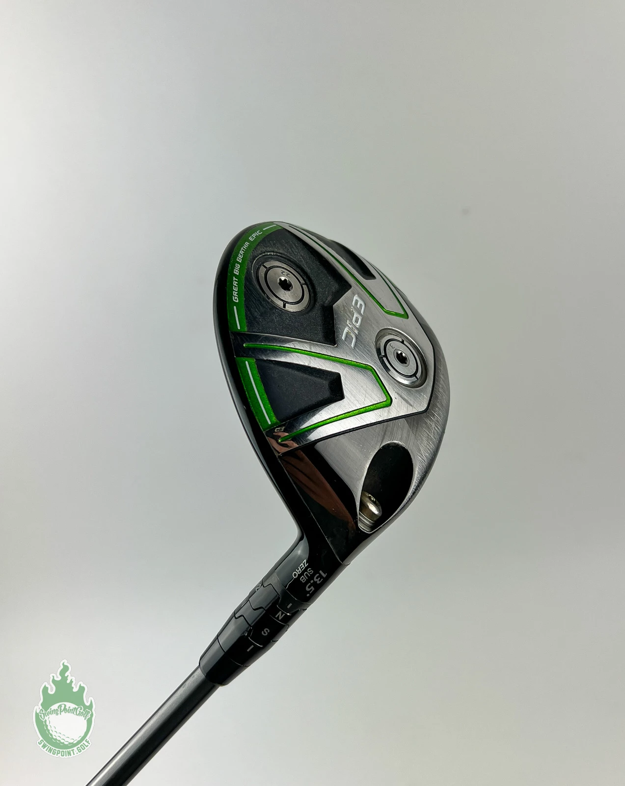 Used RH Callaway GBB EPIC SZ 13.5* Wood Rogue 75g X-Stiff Graphite Golf Club - Image 2