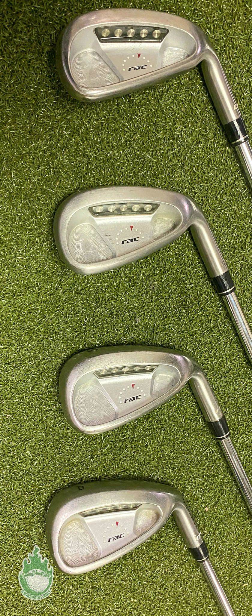 Used RH TaylorMade RAC OS Irons 5-PW Regular Flex Steel Golf Club Set - Image 8