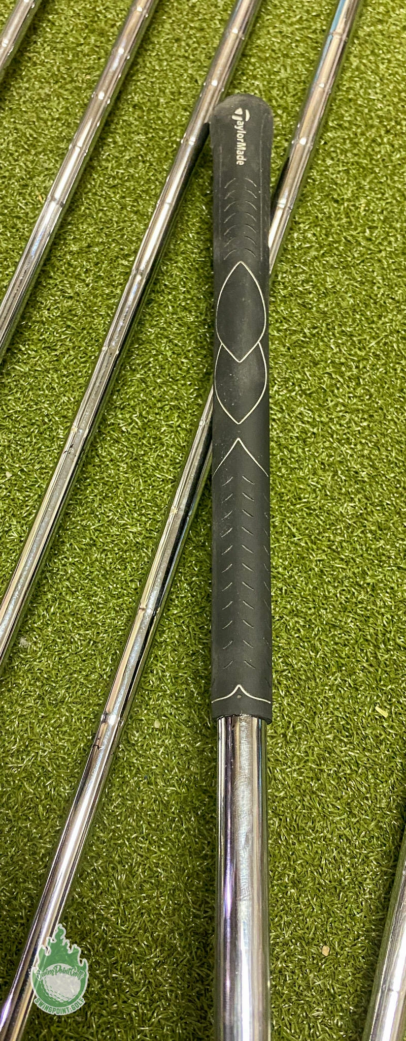 Used RH TaylorMade RAC OS Irons 5-PW Regular Flex Steel Golf Club Set - Image 3