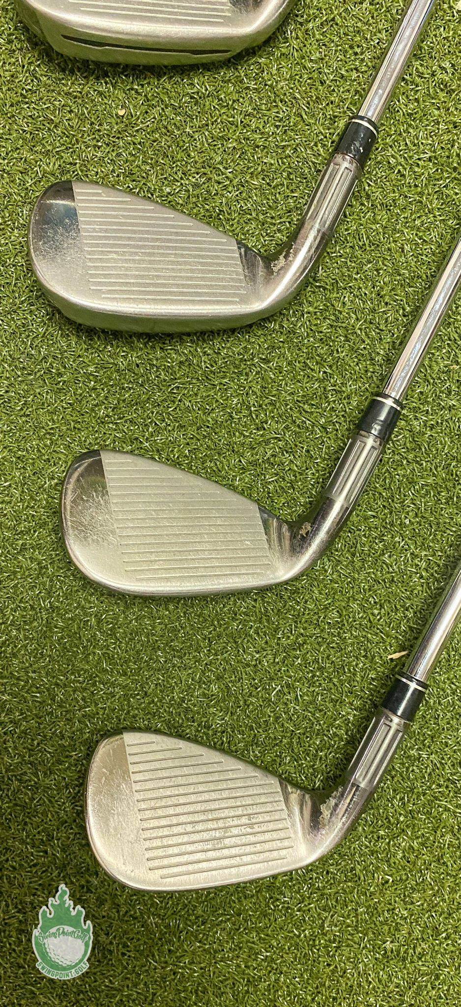 Used RH 2016 TaylorMade M2 Irons 5-PW REAX 88g Stiff Flex Steel Golf Club Set - Image 6