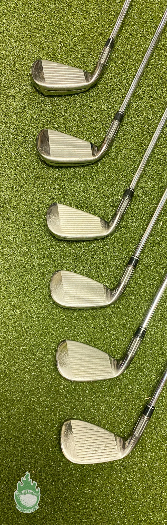 Used RH 2016 TaylorMade M2 Irons 5-PW REAX 88g Stiff Flex Steel Golf Club Set - Image 4