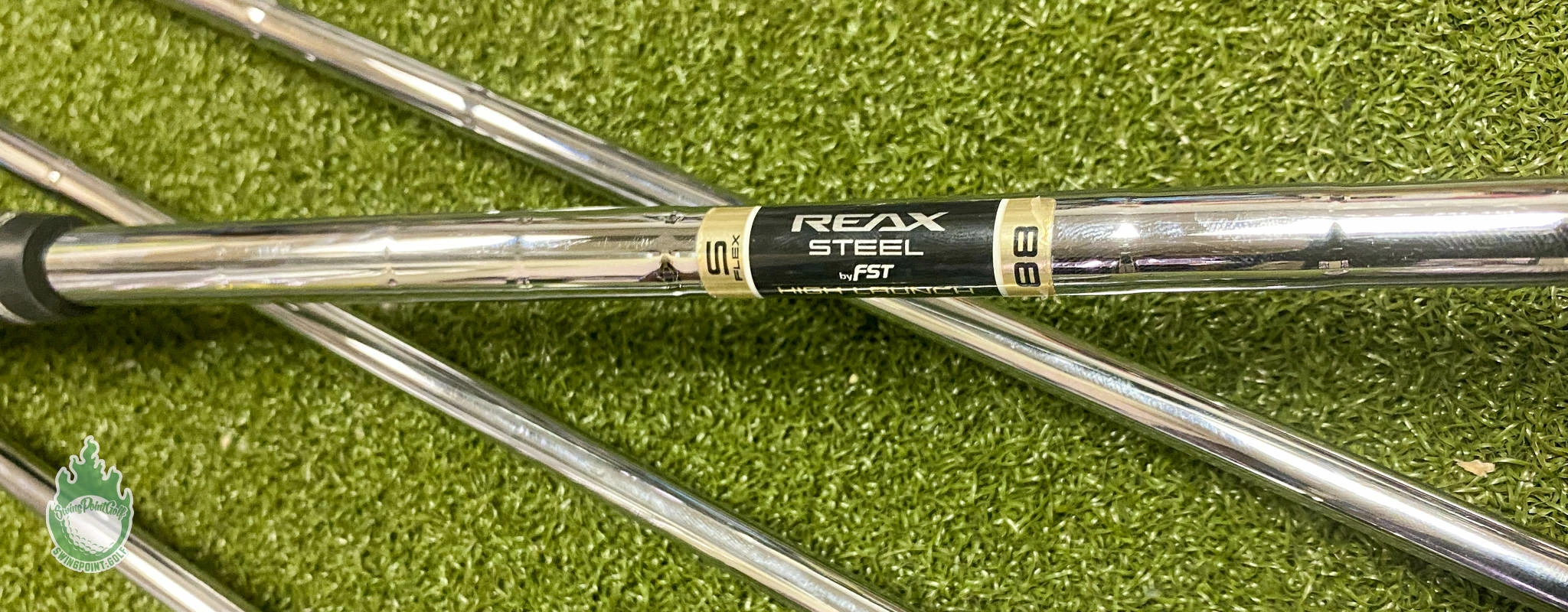 Used RH 2016 TaylorMade M2 Irons 5-PW REAX 88g Stiff Flex Steel Golf Club Set - Image 3