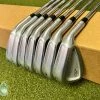 Adams Golf Used RH Adams IDEA Pro Forged Irons 4-PW DG S300 Stiff Flex Steel Golf Set