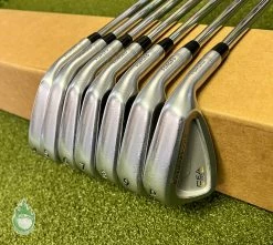Adams Golf Used RH Adams IDEA Pro Forged Irons 4-PW DG S300 Stiff Flex Steel Golf Set