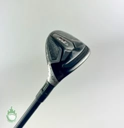 Used TaylorMade M6 Rescue 4 Hybrid 22* ATMOS 6 Regular Graphite Golf Club