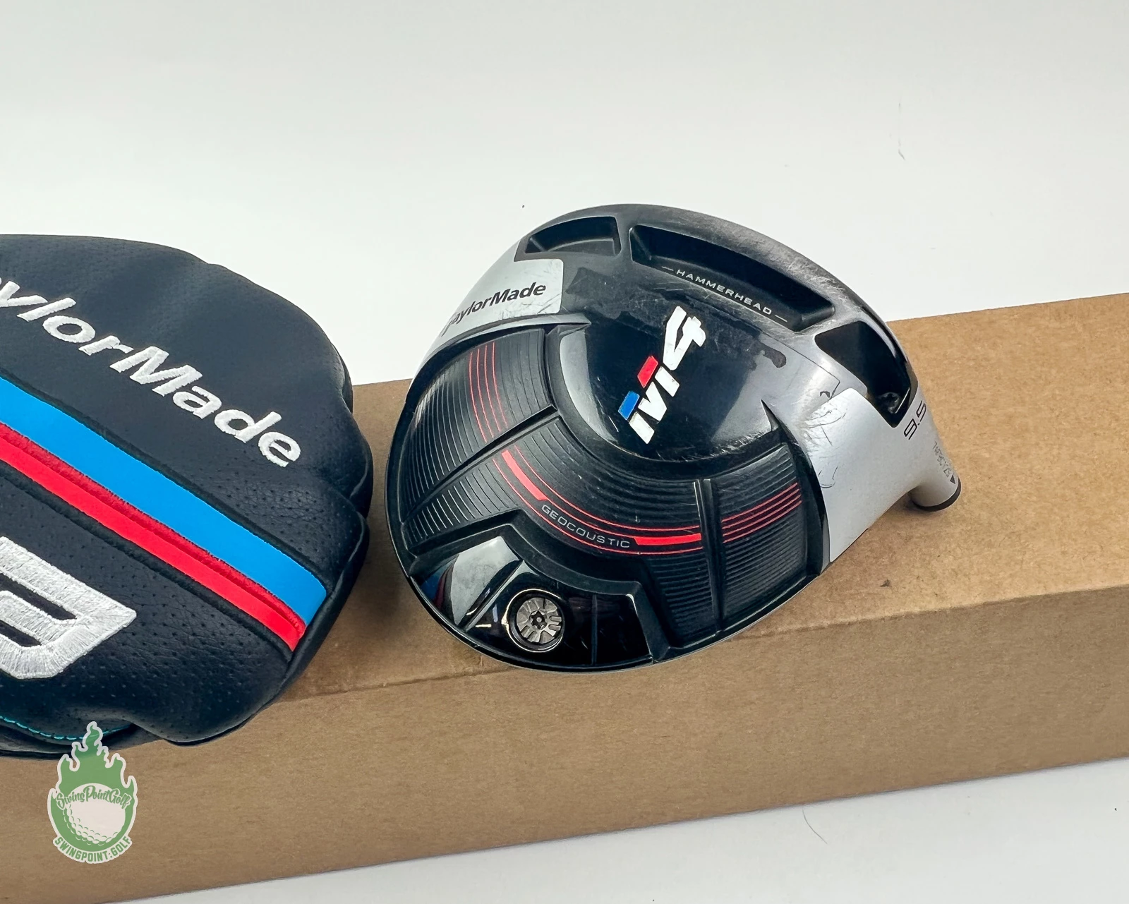 Used Right Handed Tour Issue TaylorMade M4 Driver 9.5* HEAD ONLY Golf Club - Image 10