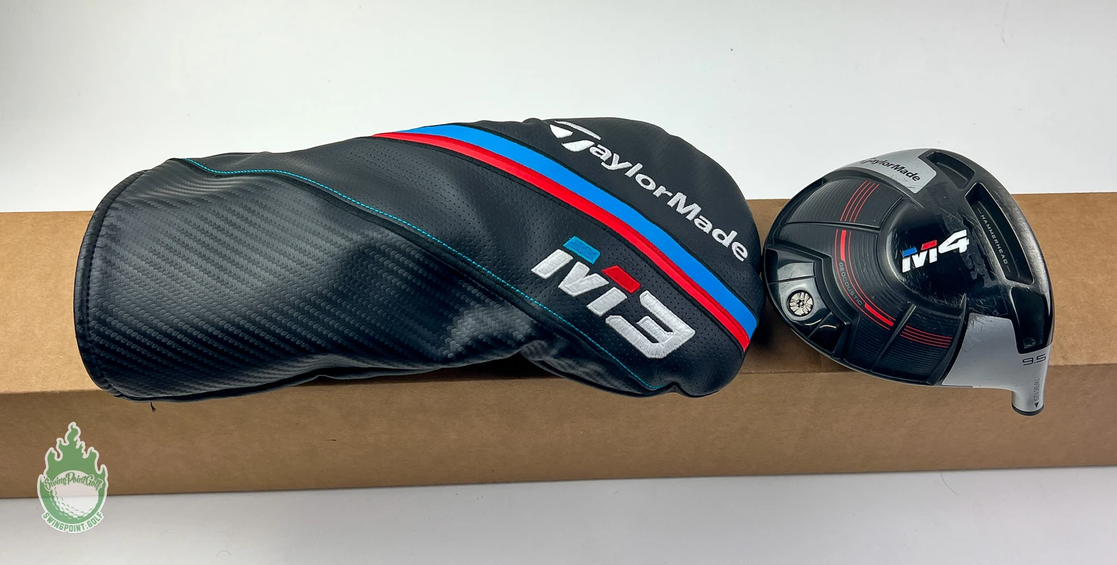 Used Right Handed Tour Issue TaylorMade M4 Driver 9.5* HEAD ONLY Golf Club - Image 3