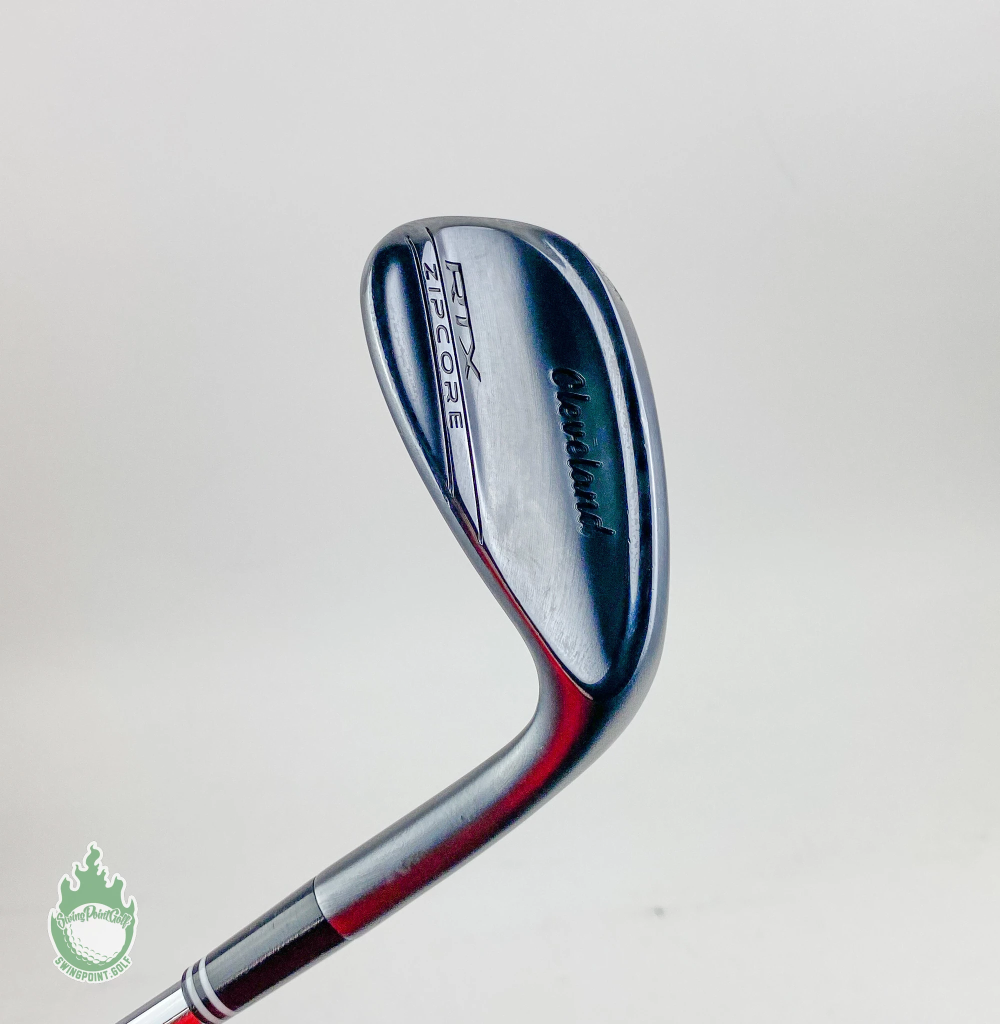 Used RH Cleveland RTX ZipCore Mid Black Wedge 56*-10 Wedge Steel Golf