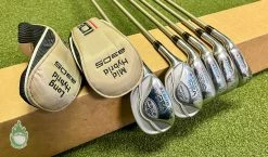 Adams Golf LEFT HANDED Adams Idea A30S Long Hybrid Iron-PW,SW,GW Ladies Graphite Golf Set