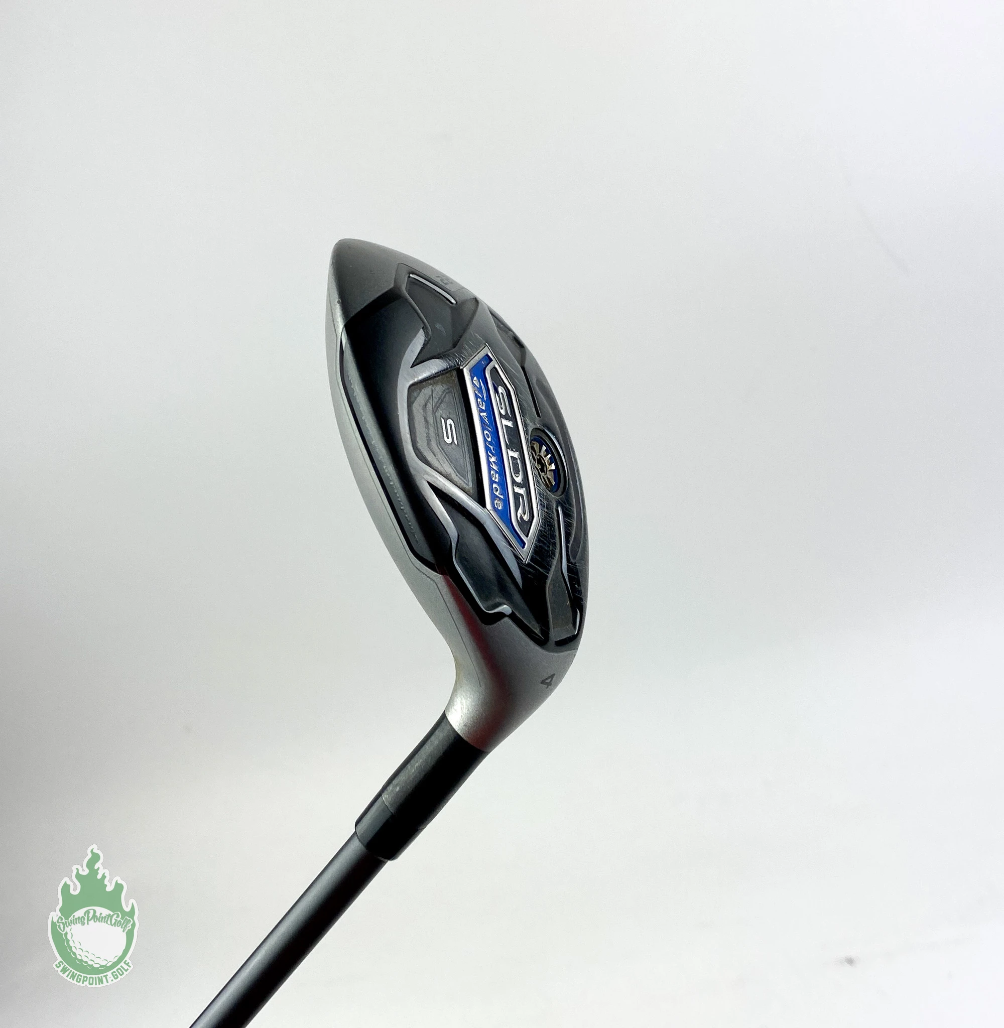 Used TaylorMade SLDR S Rescue 4 Hybrid 22* 72g Regular Flex Graphite Golf Club - Image 11