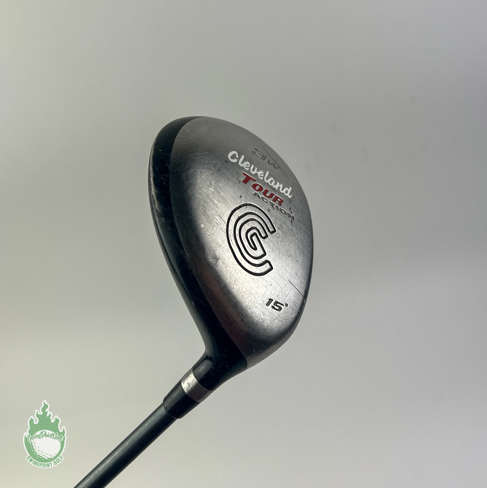 Used RH Cleveland Tour Action 15* 3w Fairway Wood Regular Graphite Golf Club - Image 2