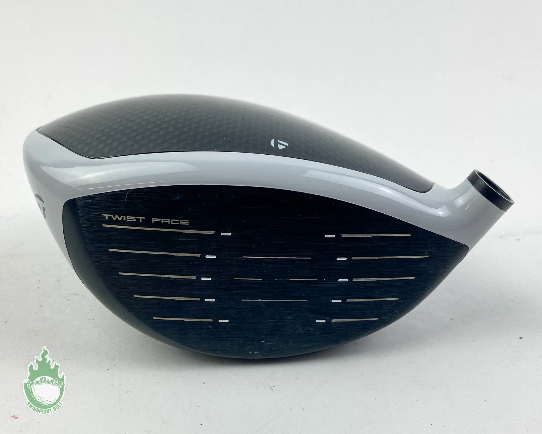 Used Tour Issued 2021 TaylorMade SIM 2 MAX Driver 8* HEAD ONLY Golf Club + Sign - Image 8