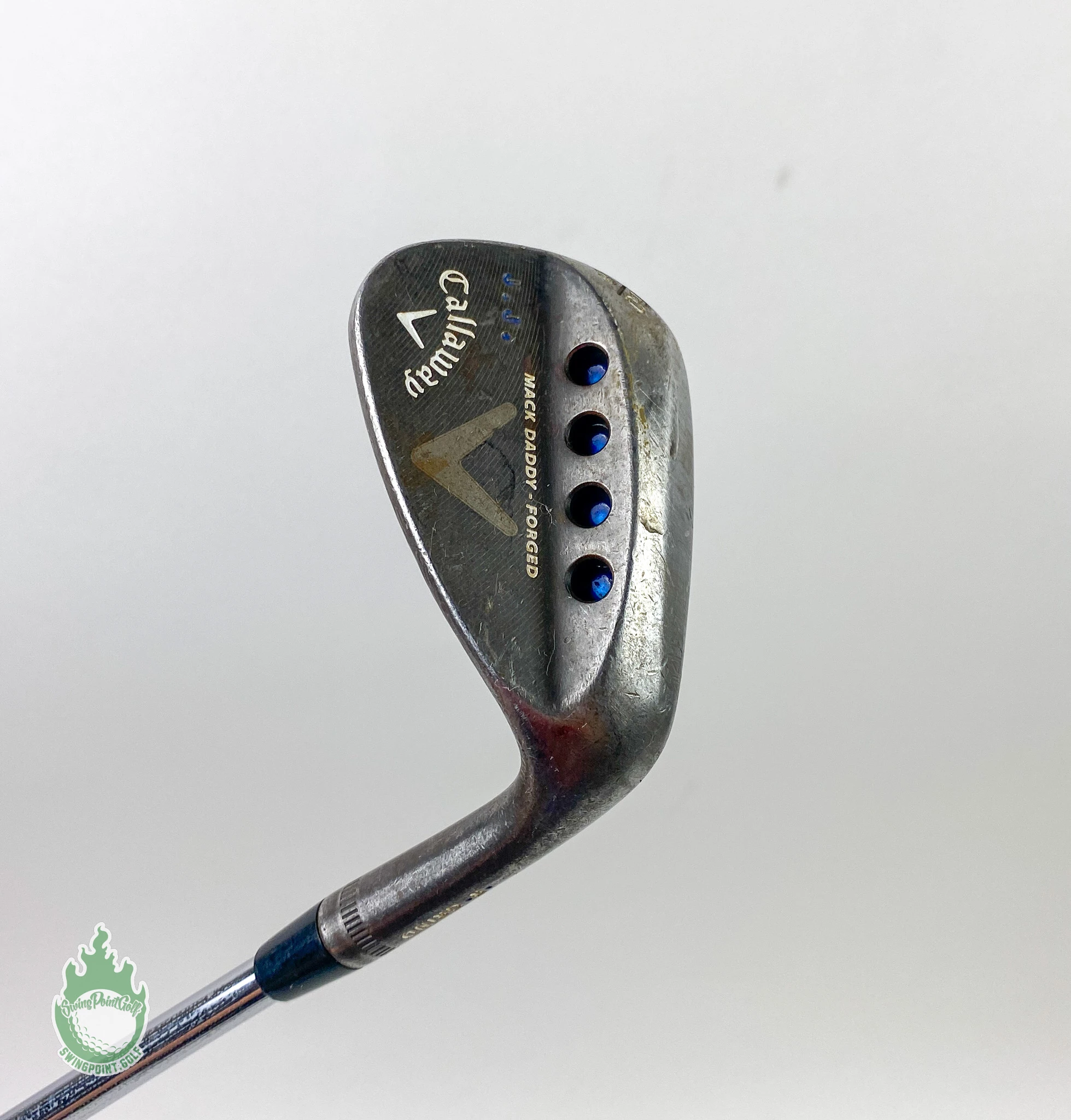 Used Callaway Mack Daddy Forged Raw Wedge 60*-8* PX 7.0 X-Stiff Flex Golf Club - Image 2