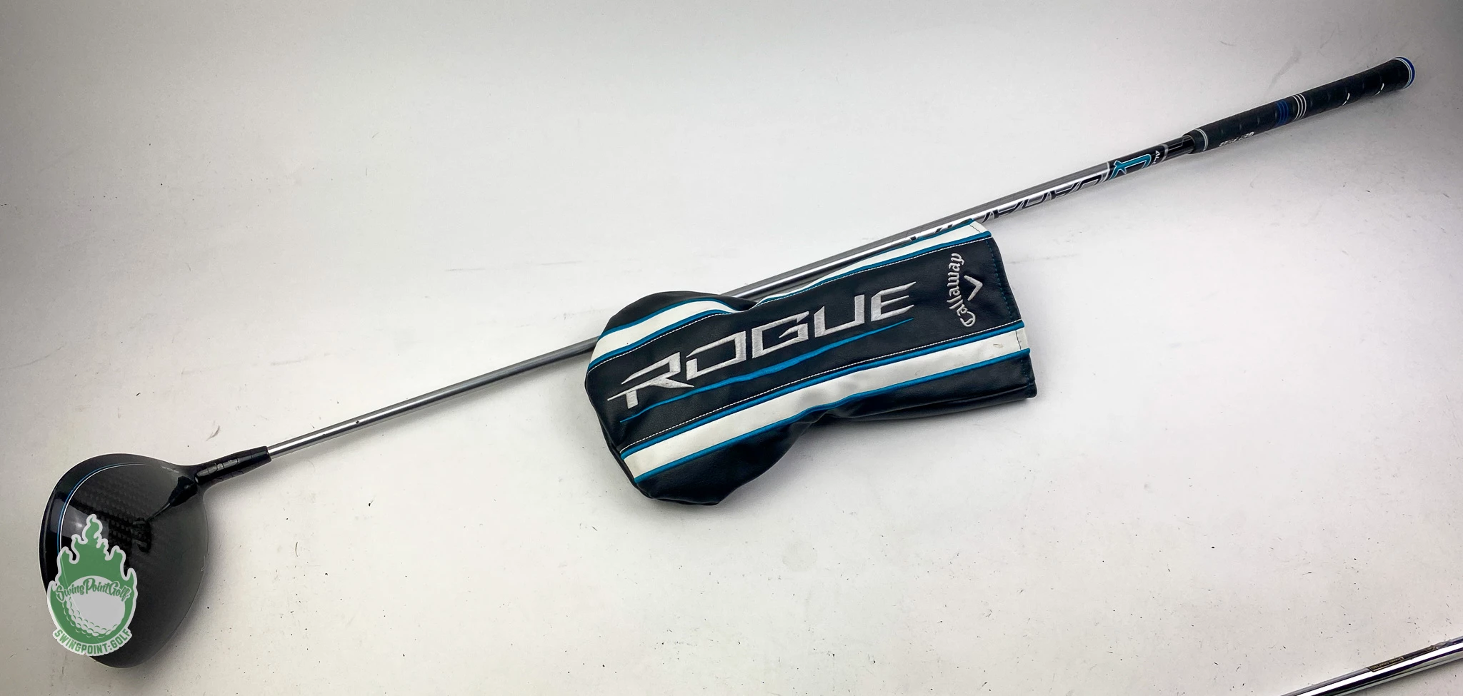 Used RH Callaway Rogue Driver 9* Quaranta 40g Regular Flex Graphite Golf Club - Image 3