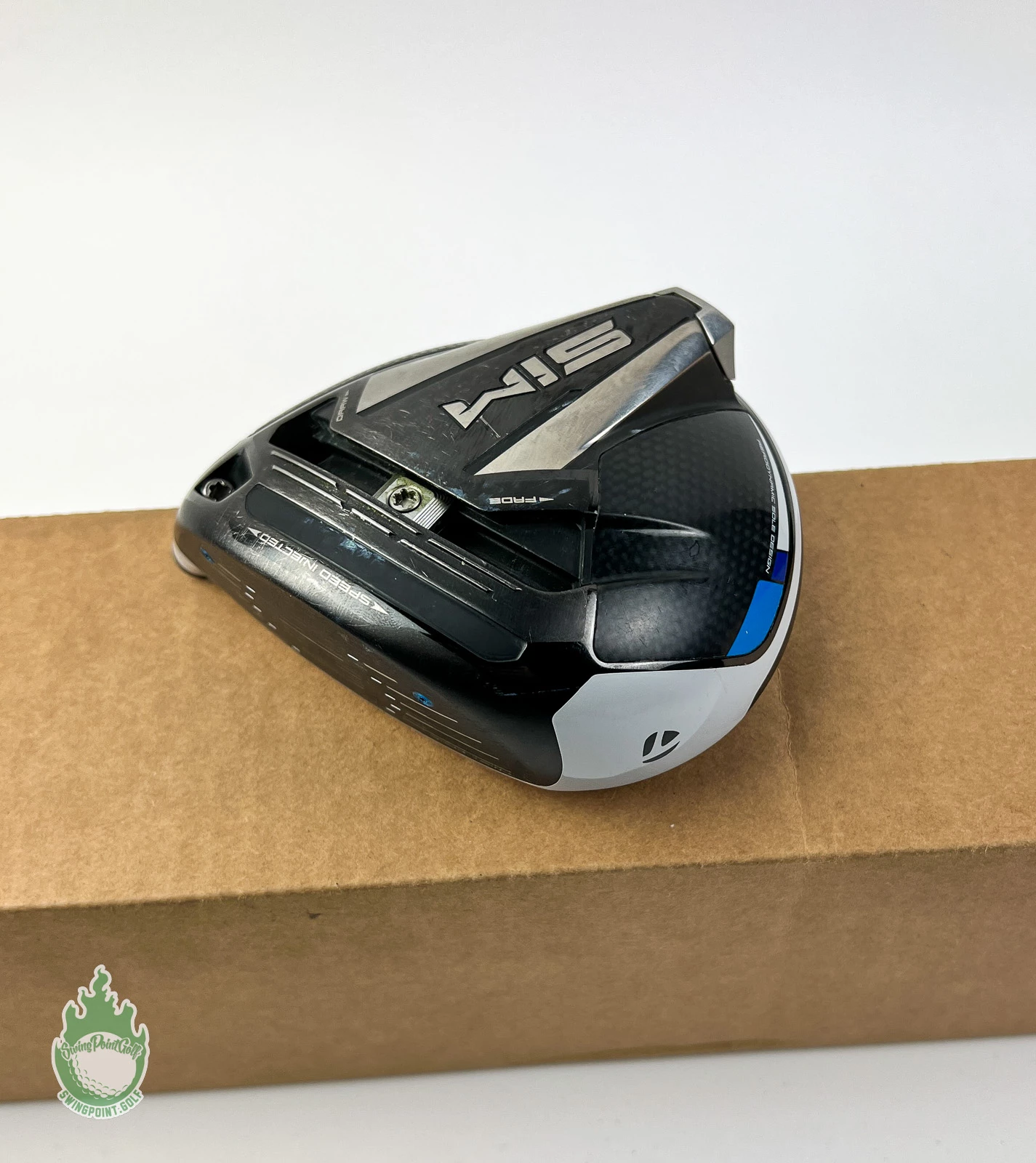 Tour Issued RH 2020 TaylorMade SIM MAX Driver 9* HEAD ONLY Golf Club + Sign - Image 10