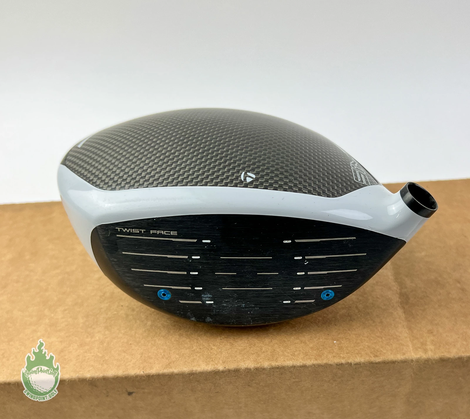 Tour Issued RH 2020 TaylorMade SIM MAX Driver 9* HEAD ONLY Golf Club + Sign - Image 9