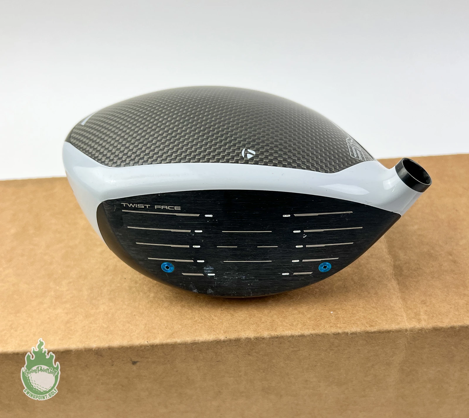 Tour Issued RH 2020 TaylorMade SIM MAX Driver 9* HEAD ONLY Golf Club + Sign - Image 8