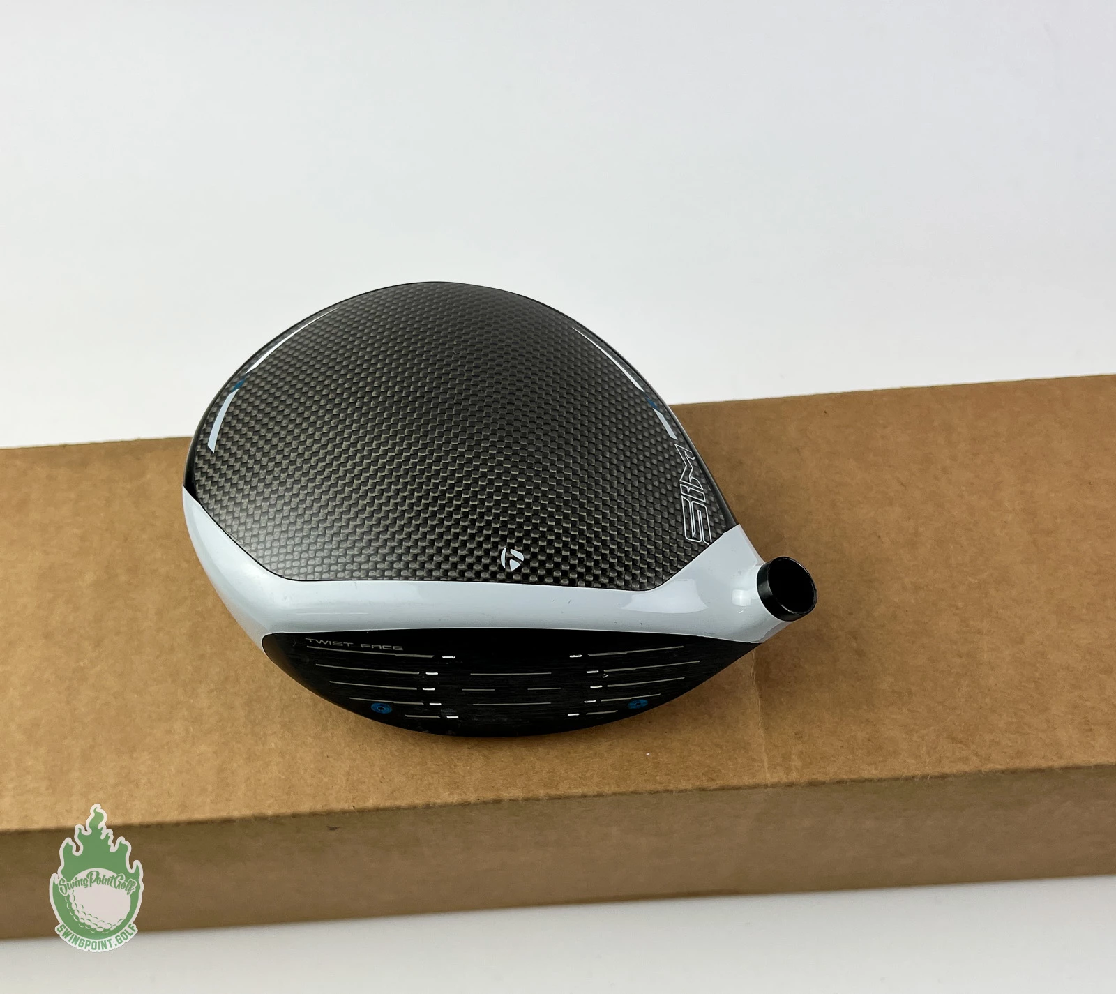 Tour Issued RH 2020 TaylorMade SIM MAX Driver 9* HEAD ONLY Golf Club + Sign - Image 7