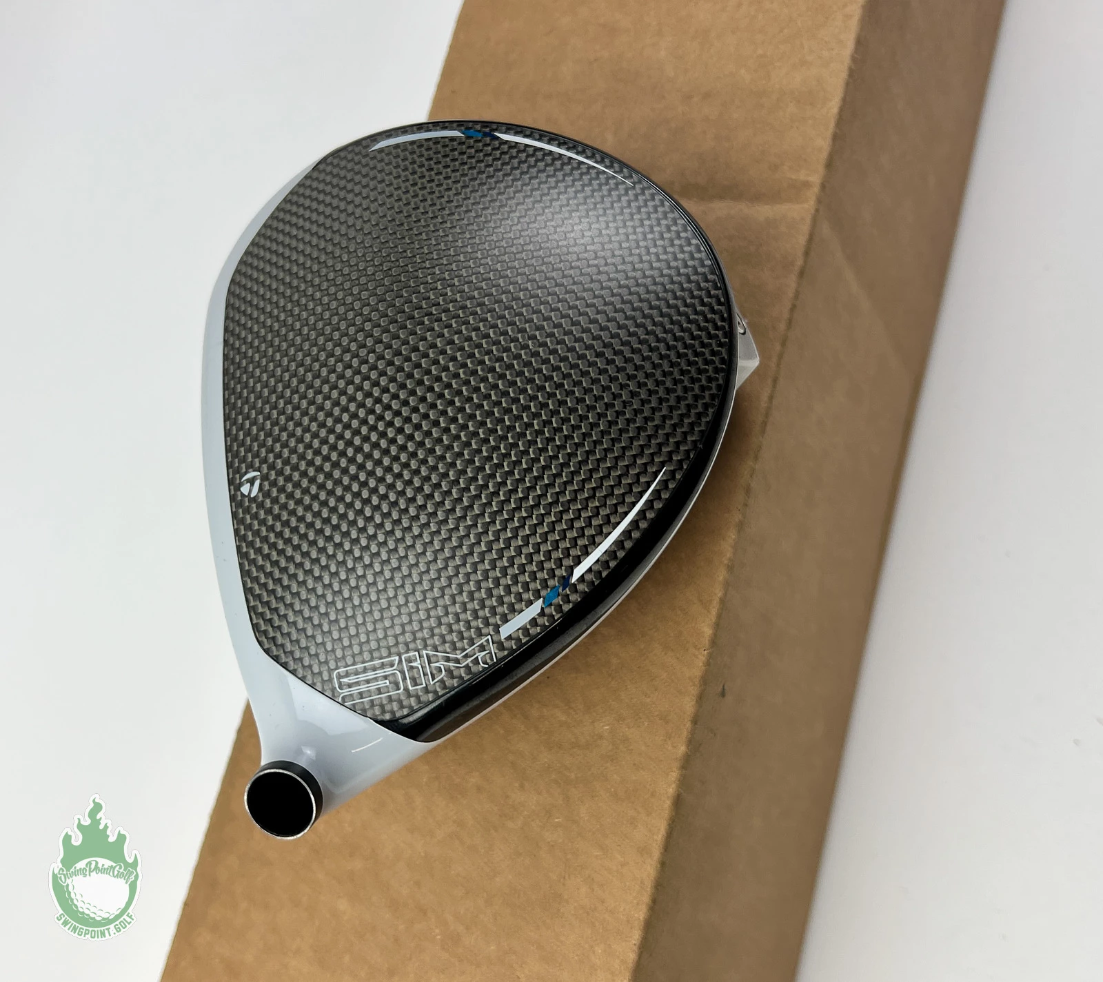 Tour Issued RH 2020 TaylorMade SIM MAX Driver 9* HEAD ONLY Golf Club + Sign - Image 6