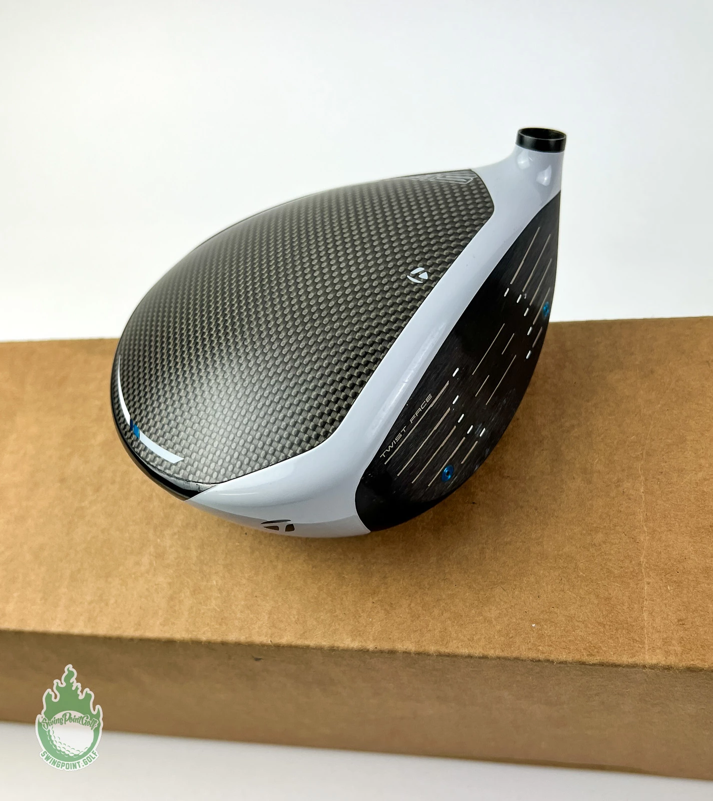 Tour Issued RH 2020 TaylorMade SIM MAX Driver 9* HEAD ONLY Golf Club + Sign - Image 4