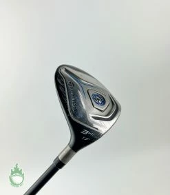 RH TaylorMade JetSpeed 3HL Wood 17* Matrix 69g Senior Flex Graphite Golf Club