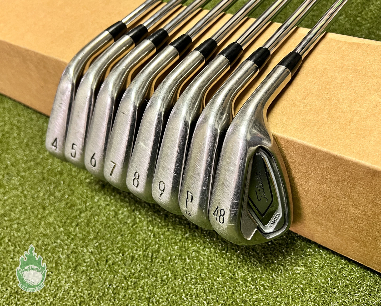 Used Titleist T300 Irons 4-PW/48* Project X LZ 5.5 115g Regular Steel Golf Set