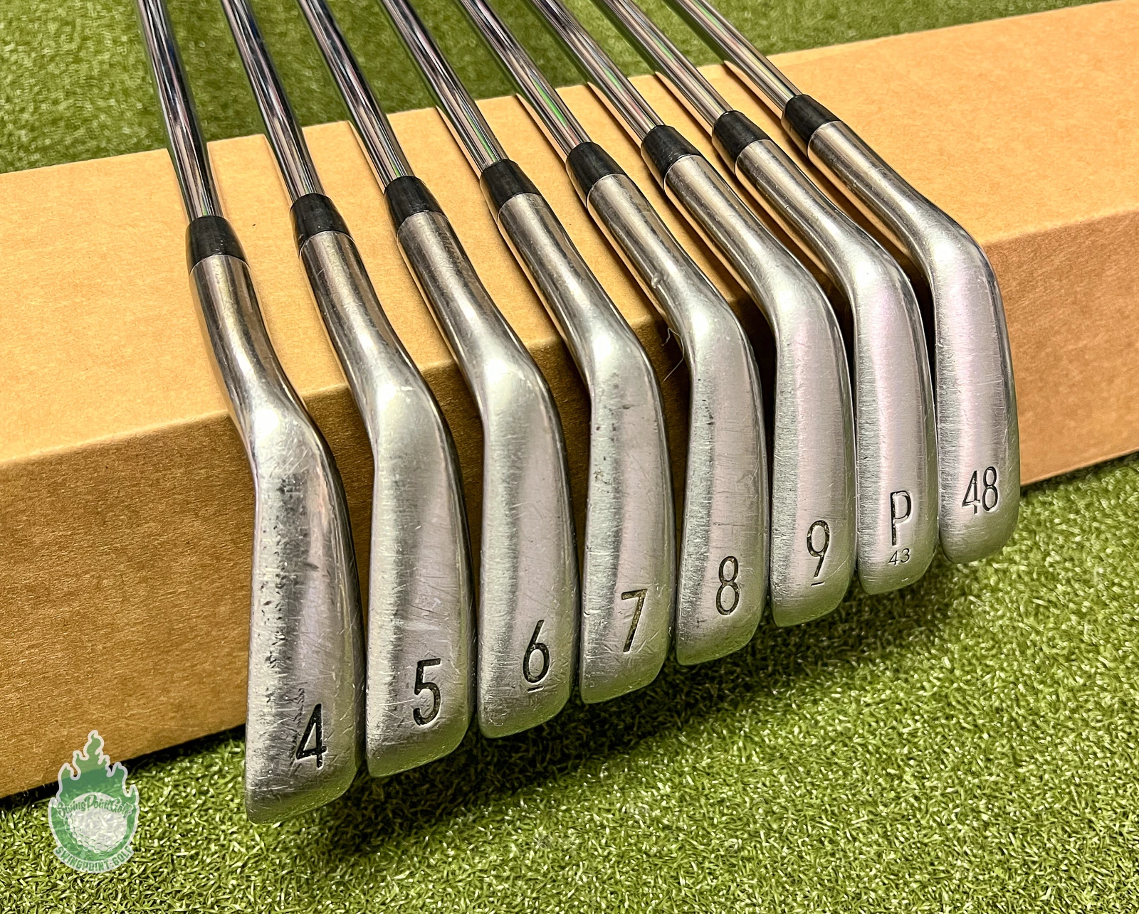 Used Titleist T300 Irons 4-PW/48* Project X LZ 5.5 115g Regular Steel Golf Set - Image 2