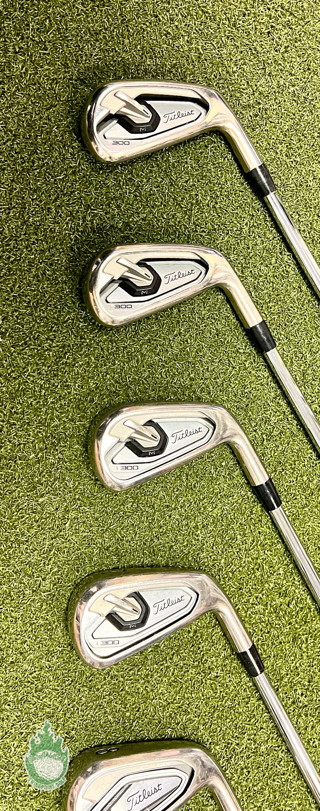 Used Titleist T300 Irons 4-PW/48* Project X LZ 5.5 115g Regular Steel Golf Set - Image 9