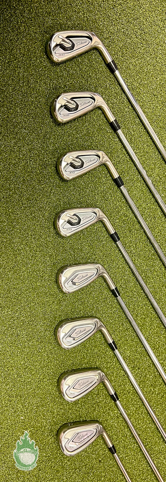 Used Titleist T300 Irons 4-PW/48* Project X LZ 5.5 115g Regular Steel Golf Set - Image 7