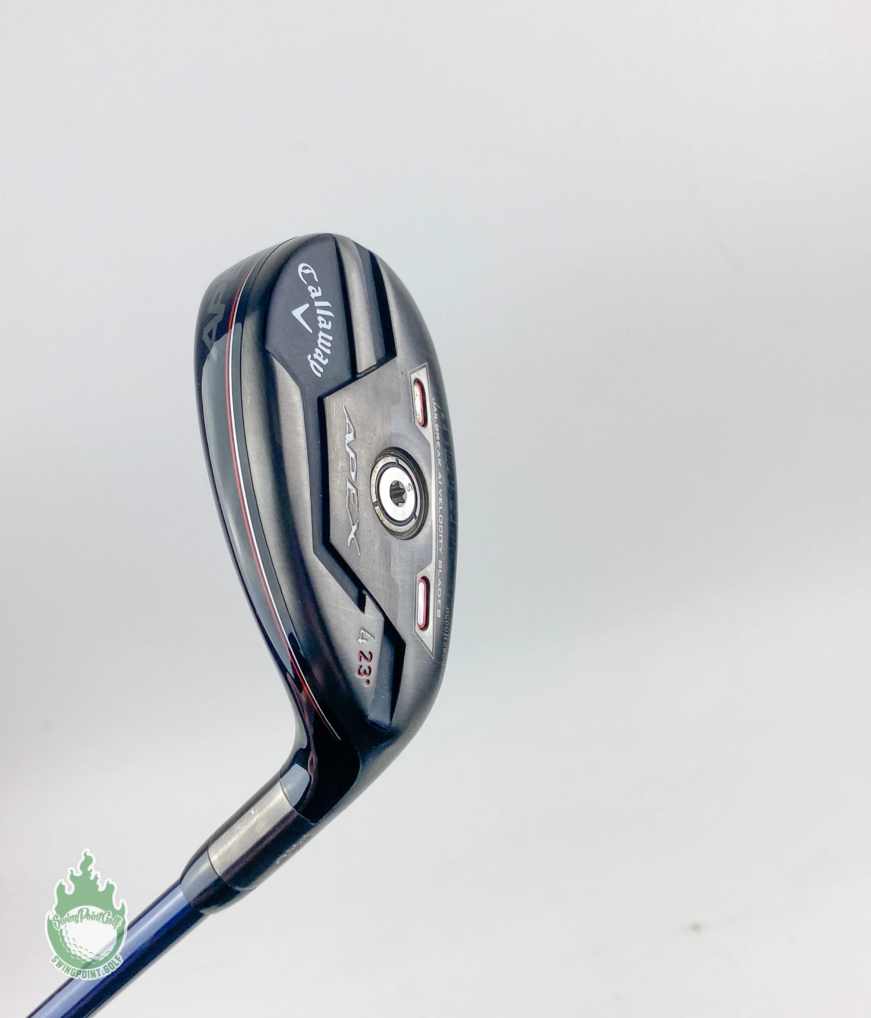 Used Tour Issue TC Callaway APEX Pro 4 Hybrid 23* 7-S Stiff Graphite Golf Club - Image 2