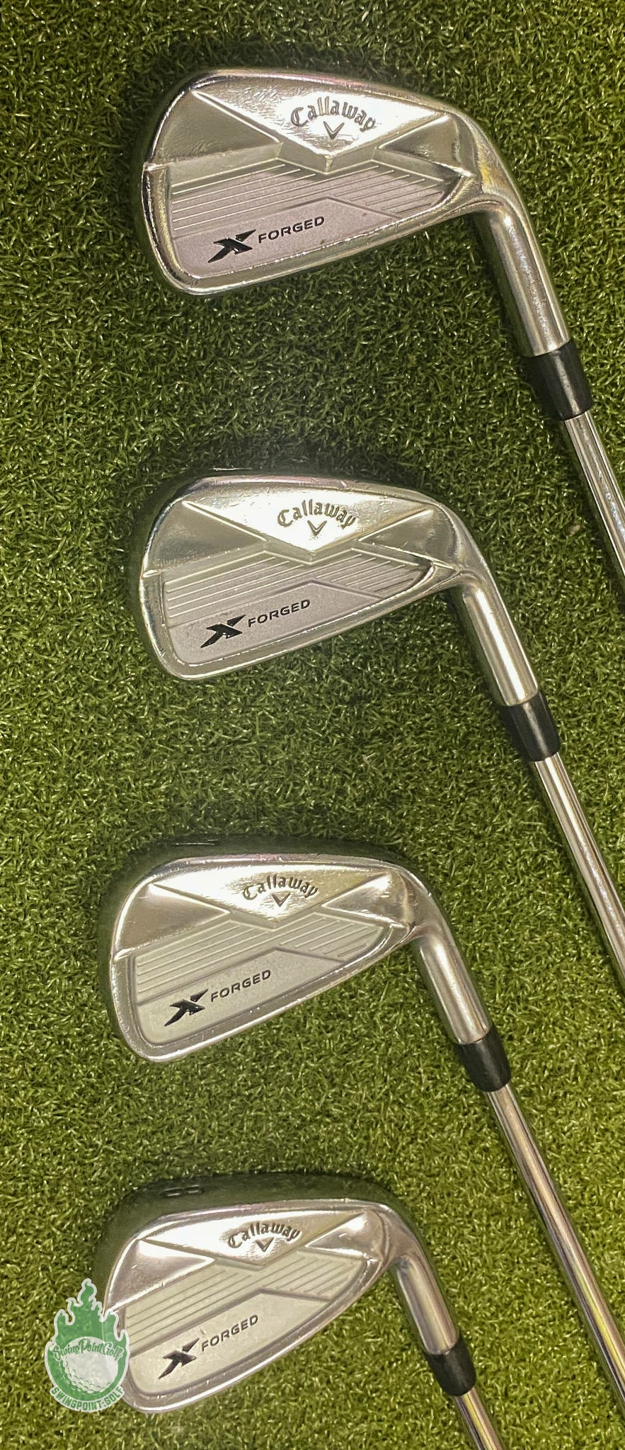 Tour Issue Callaway X-Forged ’18 Irons 5-9 Project X 6.0 Stiff Steel Golf Set - Image 5