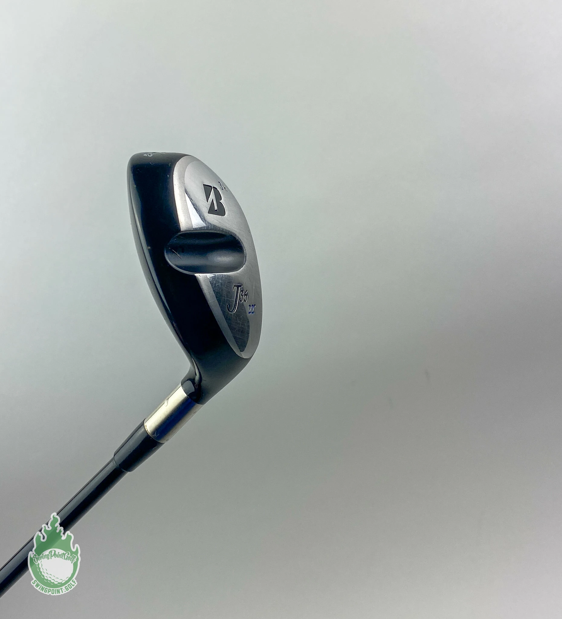 Used Right Handed Bridgestone J36 3 Hybrid 22* 65g Stiff Flex Graphite Golf - Image 5